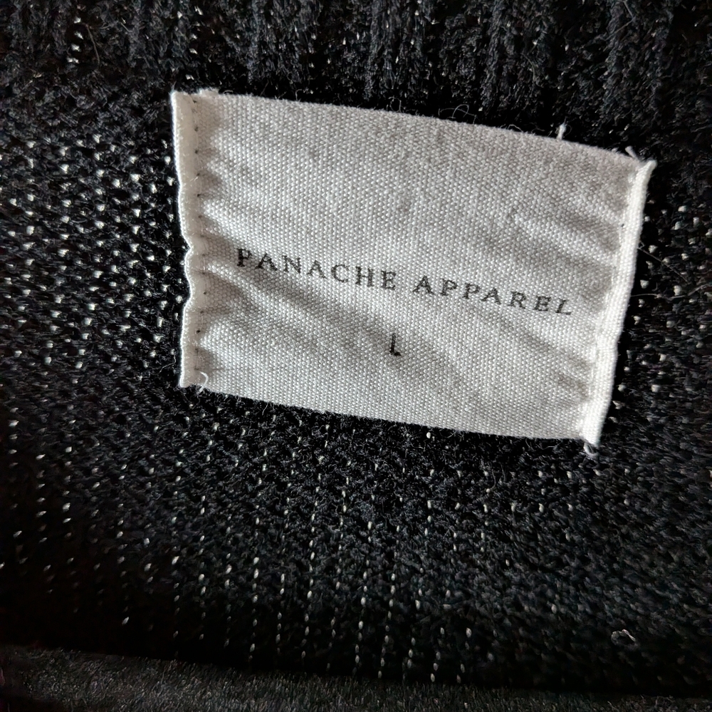 Panache Apparel Womens Punk Goth Rock & Roll Cozy Soft Comfy Knit Sweater L - Picture 5 of 7